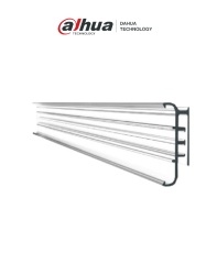 DAHUA DHT0430076 DAHUA DHI-ESL-BR01-1200 Riel para estante ESL / Compatible con Serie B de 4 2" Serie C de 3 7 " Serie A de 4 2 "/ Aluminio / Dimensiones 36.5 x 13 x 1200 mm