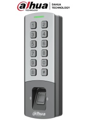 DAHUA DHT0680008 DAHUA DHI-ASI1212M-DW - Control de Acceso Antivandalico Exterior Wi-Fi/ Soporta 10 000 Usuarios Passwords y Tarjetas ID / 3 000 Huellas / Teclado Mecanico/ RS-485 y Wiegand/ TCP/IP /