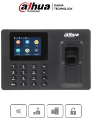 DAHUA DHT0800004 DAHUA DHIASA1222E - Control de Asistencia con Huella Digital Contrasena y Gestion de Turnos Capacidad 1000 Usuarios 100 000 Eventos Exportacion USB