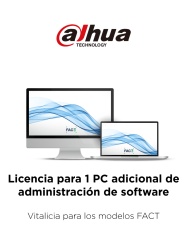 DAHUA DHT0820003 DAHUA TITANIUM - Licencia para 1 PC adicional de administracion de software / Vitalicia para los modelos FACT