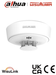 DAHUA DHT1440013 DAHUA WISUALARM HY-HT10A-R8 -Detector de Calor Inalambrico(Interconectable Hasta 24 Disp Monitoreo de Temperatura Deteccion Incendios de Clase A1 (54C to 65C) Autonomo Alarma de 8