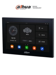 DAHUA DHT2210006 DAHUA VTH5341G-W - Monitor de 10" para videoportero con sistema Android pantalla tactil WiFi y RJ45 ranura para MicroSD y PoE estandar