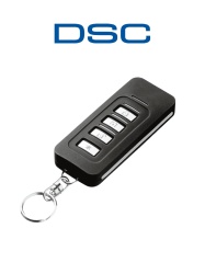 DSC DSC1210007 DSC PG9929 - Llavero de 4 botones programables inalambrico Power G Slimline compatible con NEO PRO Qolsys e IoTega