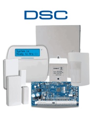 DSC DSC2480034 DSC NEO-RF-LCD-SB - Paquete NEO con 32 Zonas/ Panel HS2032/ Teclado Alfanumerico HS2LCDRF9 N / Gabinete GMX003 / 2 Contactos Inalambricos PG9303 / 1 Detector de Movimiento PGP9914 / Tra