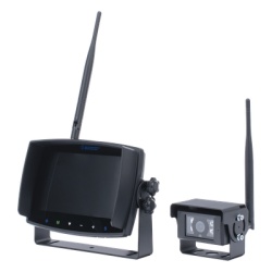 ECCO EC7008WK2 Sistema inalambrico de reversa con camara infrarroja y monitor de 7" tactil