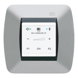 EGI AUDIO SOLUTIONS 1212 Mando de Audio IP / Control Táctil / Bluetooth 5.0 / Alimentación PoE 802.3af / Montaje en Pared o Superficie - Img 4