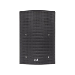 EGI AUDIO SOLUTIONS 1603 Bocina HiFi | PoE Ethernet IP | Altavoz de 2 vias | Potencia 12W | Proteccion IP66 | Color Negro