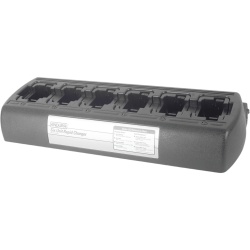 ENDURA PP-6C-MAGONE Multicargador rapido de escritorio de 6 cavidades para radios Motorola Mag One BR040. Para uso con baterias Ni-Cd Ni-MH Li-Ion Li-Po. - Img 2