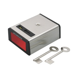 ENFORCER SECOLARM SS-078Q Boton de Panico Enclavado / Restablecimiento Manual con Llave / Normalmente Abierto / Cubierta Metalica /