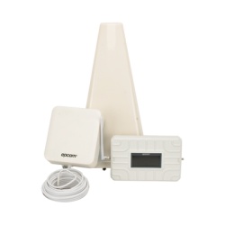 EPCOM EP-5G-PBT-PLUS Kit PLUS de Amplificador de Senal Celular 5G / Penta Banda / Soporta 2G 3G 4G y 5G / Compatible con TELCEL AT&T MOVISTAR y OMV / Cobertura hasta 250 m2 / Incluye Antenas Jumpers c