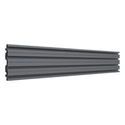 EPCOM INDUSTRIAL SDJH103 Accesorio_ Riel de Aluminio con Longitud 1000 mm | Incluye Tapas laterales | Compatible con estructura para Videowall | Diseno Modular