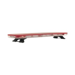 EPCOM INDUSTRIAL SIGNALING X67RW Barra de luces LED de 47" 108 LED con control de trafico en color ambar dual color rojo/claro ideal para equipar ambulancias y unidades de bomberos