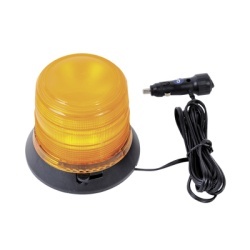 EPCOM INDUSTRIAL SIGNALING X905-A Burbuja Brillante de 6 LEDs Color Ambar con Montaje Magnetico