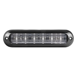 EPCOM INDUSTRIAL SIGNALING XLT1835B Luz Auxiliar Ultra Brillante IP67 de 6 LEDs Color Azul con mica transparente y bisel negro