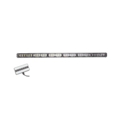 EPCOM INDUSTRIAL SIGNALING XLT2136A Barra de luz de advertencia de 6 Modulos de 6 LED 30 Pulgadas Ambar