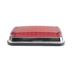 EPCOM INDUSTRIAL SIGNALING XLTE595RV2 Luz de Advertencia de 6X4" Color Rojo Ideal para Ambulancias