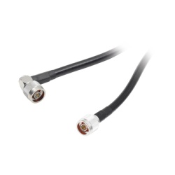 EPCOM INDUSTRIAL SN-400-NL-120T Jumper con Cable LMR400 con Conectores N Macho / N Macho Angulo Recto de 1.2 metros.