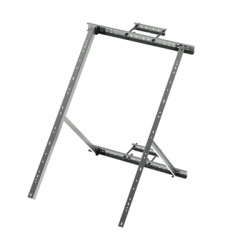 EPCOM INDUSTRIAL SS-PBL-V5 Montaje para Panel Solar de Poste o Torre Galvanizado Electrolitico (Ver Compatibilidad).