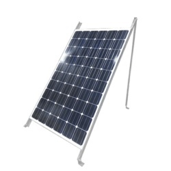 EPCOM INDUSTRIAL SSF-GV2 Montaje de Piso para 1 Modulo Solar (Ver compatibilidad). Galvanizado Electrolitico.