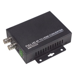 EPCOM MCVTHD3 Convertidor de CVI TVI AHD CVBS a HDMI salida HDMI 1080P 60Fps / Bucle de salida CVBS / Soporta hasta 8MP CVI 8MP TVI 8MP AHD / Admite senal de entrada 960H / Incluye fuente de alimentac