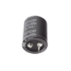 EPCOM POWERLINE CAD-4706JMS-001 Capacitor de Aluminio / 470μF / 200V / ±20% / 1.45A RMS / 25mm Ø / 1000h @ 105°C
