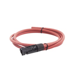 EPCOM POWERLINE CBL-MC4-1.5R Cable Fotovoltaico 1.5 m Rojo Calibre 10 AWG con Terminal MC4-M en un Extremo