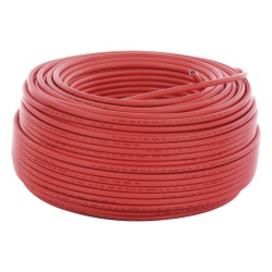 EPCOM POWERLINE CBL-PV-10R/100 Cable Fotovoltaico / 6 mm² (10 AWG) / Cobre / 2000V / Rango -40°C a 120°C / Rojo / Rollo 100 m (328.1 ft)