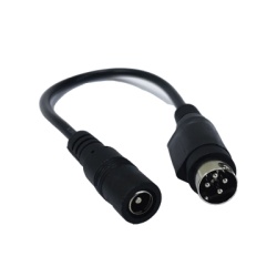 EPCOM POWERLINE CHDCM4P Adaptador DC / Jack Hembra 5.5x2.1mm a Minidin 4 Pines Macho / 168mm / DVR y NVR