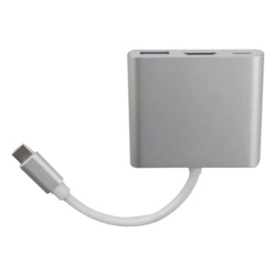 EPCOM POWERLINE TT-USB-CAV Adaptador Multipuerto USB-C / HDMI 4K / USB 3.0 5 Gbps / Carga PD 65W / 3-en-1 / Plug and Play - Img 9