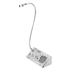 EPCOM PROAUDIO EP001T Sistema de Intercomunicación de Ventanilla / Audio Bidireccional / Captación 50 cm / Micrófono Dual Interior y Exterior / Carcasa de Aluminio Espacial / 12V / 2W