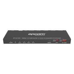 EPCOM PROAUDIO EPC-B14SA Splitter HDMI / 1x4 Salidas Simultáneas / 4K@60Hz 4:4:4 / HDMI 2.0b / Extractor de Audio Óptico y Analógico / Down Scaler 4K a 1080p / HDCP 2.2 / 18 Gbps - Img 2
