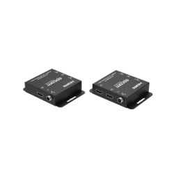 EPCOM PROAUDIO EPC-ED9100R2 Kit Extensor HDMI | 4K30 hasta 100m |Â Cat6 | Transmision sin Compresion | Soporta PoC Bidireccional |Â EDID y Audio 5.1CH