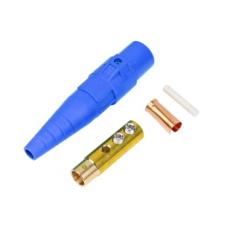 EPCOM PROAUDIO EPCAMLOCK400AFBLUE Conector camlock 400 AMPERES HEMBRA COLOR AZUL