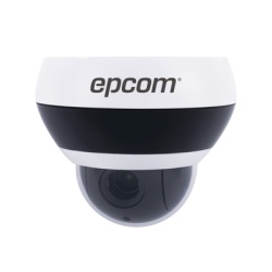 EPCOM PROFESSIONAL EPMD4X-V2 Mini Domo PTZ Anti-vandalico IP66 4X Zoom HD-TVI 2 Megapixeles (1080P)
