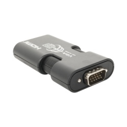 EPCOM TITANIUM TT350MINI MINI Adaptador de VGA a HDMI / Resolucion 1920x1080 @ 60Hz / Jack de audio de 3.5mm / Soporta alimentacion por Micro USB