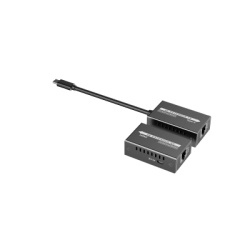 EPCOM TITANIUM TT600TH Extensor Mini 4K120Hz USB-C a HDMI | Transmision 18 Gbps | Distancia 60m 4K@60Hz | HDR10 / HDCP 2.2 | Proteccion ESD Â±8KV | Alimentacion por Fuente de Senal
