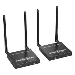 EPCOM TITANIUM TT699 Kit Extensor Inalambrico | 4K@60Hz | IP Color Stream| Transmision hasta 50m | Salida Loop | IR |