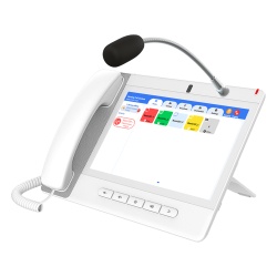 FANVIL A320IW Telefono IP Color Blanco Android 9.0 Empresarial para voceo 20 lineas SIP pantalla tactil Wi-Fi y Bluetooth PoE Voceo/ Musica por Multicast puertos Gigabit Sofware de Enfermeria - Img 3