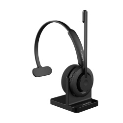 FANVIL DH301B Auriculares Bluetooth / Microfono Omnidireccional / Cancelacion de Ruido AI ENC / Busylight Integrado / Bluetooth 5.4 Multipunto / Bateria 400 mAh / 22 Horas Llamadas / Compatible VoIP - Img 4