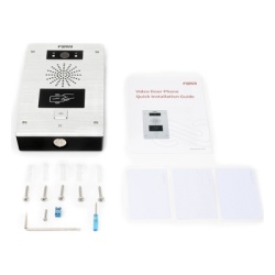 FANVIL I32V Video portero IP 2 lineas SIP 2 relevadores lector de tarjeta RFID Compatible con NVR Hikvision por Onvif con boton para llamada anti-vandalico PoE IP65 e IK10 PoE - Img 5