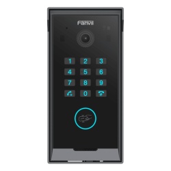 FANVIL I60K Videoportero Slim IP SIP con Camara HD IP IP65 Teclado Numerico y Rele Apertura por BLE Tarjeta Remoto Protocolo ONVIF Compatible con App Fanvil Link