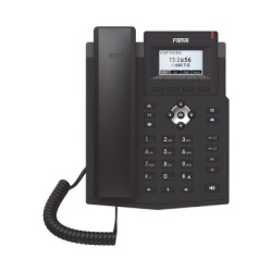 FANVIL X3SGLITE Telefono IP Gigabit empresarial para 2 lineas SIP con pantalla LCD Opus y conferencia de 6 participantes PoE.