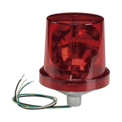 FEDERAL SIGNAL INDUSTRIAL 225-120-R Luz de advertencia giratoria ElectrarayÂ® 120 VAC color Rojo