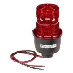 FEDERAL SIGNAL INDUSTRIAL LP3P-012048-R Luz de advertencia LED serie Streamline 12- 48 Vcc roja