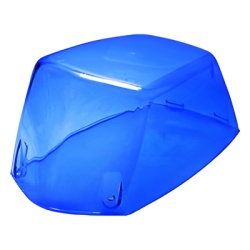 FEDERAL SIGNAL Z85-72001-A03 Domo de reemplazo para torreta Vector Color Azul.