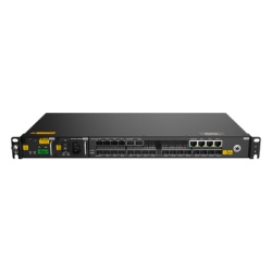 FIBERHOME AN6001-GF16 OLT Mini Box / 16 Puertos Agile-PON / 4 x 10GE/25GE + 2 x 10GE Uplink / 2048 ONUs / 1U / Soporte GPON-XG-PON-XGS-PON / Proteccion Tipo B/C / Alimentacion AC-DC Dual / -40 a 55 C