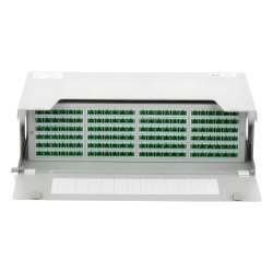 FIBERHOME ODU19RP-CSS144-C Distribuidor de Fibra Optica para 144 Empalmes con 144 Acopladores SC/APC y 144 Pigtails SC/APC 19 3 UR