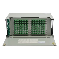 FIBERHOME ODU19RP-CSS96-B Distribuidor de Fibra Optica para 96 Empalmes con 96 Acopladores SC/APC y 96 Pigtails 19 4 UR