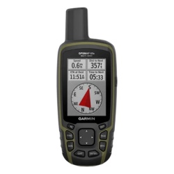 GARMIN 10-02451-10 GPSMAP 65S Portatil para Actividades Outdoor / Pantalla TFT Transflectiva 2.6 Pulgadas / Resolucion 160x240 Pixeles / Brujula de 3 Ejes / Altimetro Barometrico / Compatible con GPS