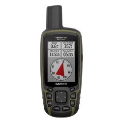 GARMIN 10-02451-10 GPSMAP 65S Portatil para Actividades Outdoor / Pantalla TFT Transflectiva 2.6 Pulgadas / Resolucion 160x240 Pixeles / Brujula de 3 Ejes / Altimetro Barometrico / Compatible con GPS